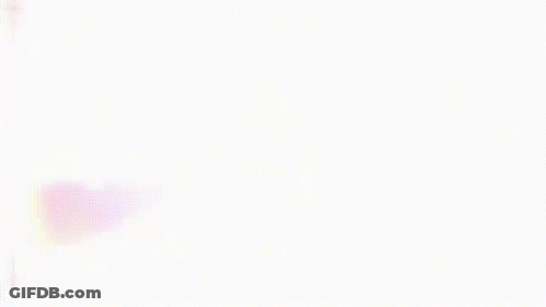 Pink White Anime Girl With Horns Headphones Smiling GIF