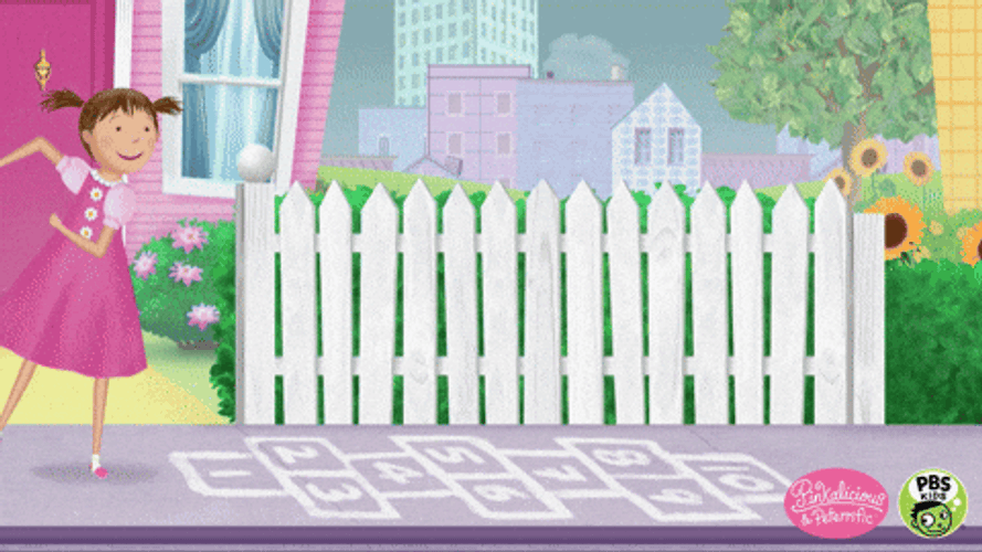Pinkalicious Playing Pbs Kids GIF