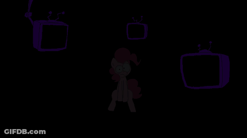 Pinkie Pie In Front Of TV Tower Status 61 GIF