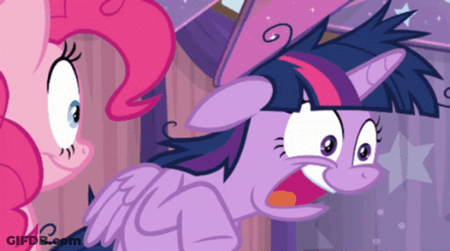 Pinkie Pie Twilight Sparkle GIF