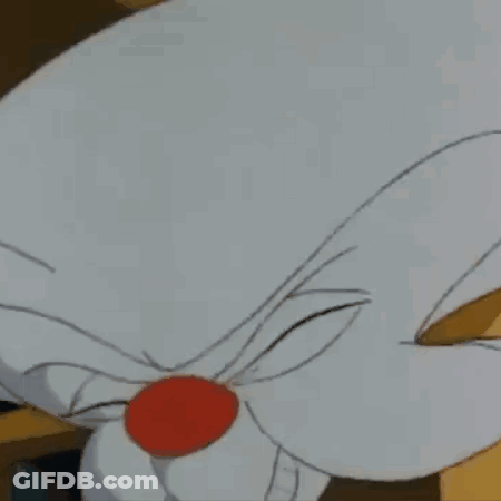 Pinky And The Brain Is A Cartoon Character That Is Smiling GIF
