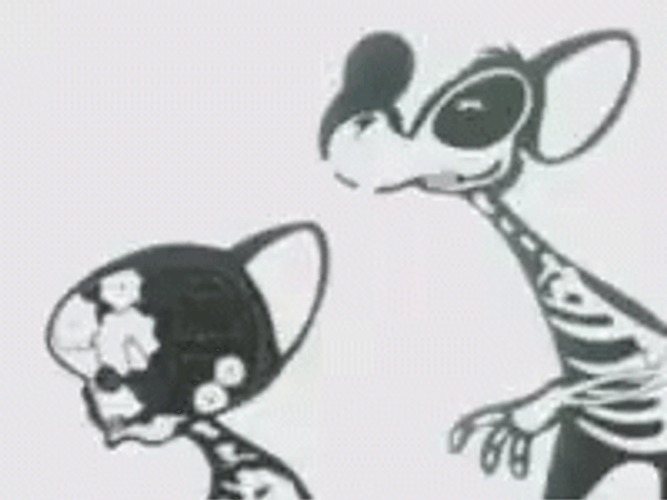 Pinky And The Brain X-Ray CT Scan GIF