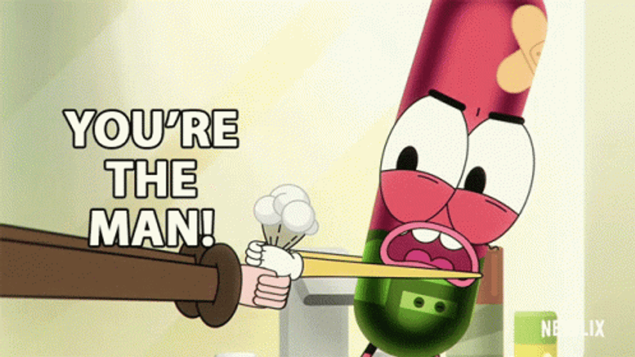 Pinky Malinky Series You Da Man GIF