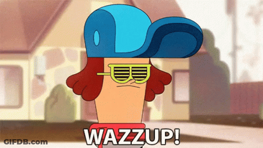 Pinky Malinky Wazzup GIF