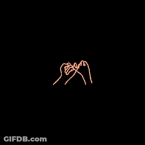 Pinky Promise Illustration GIF
