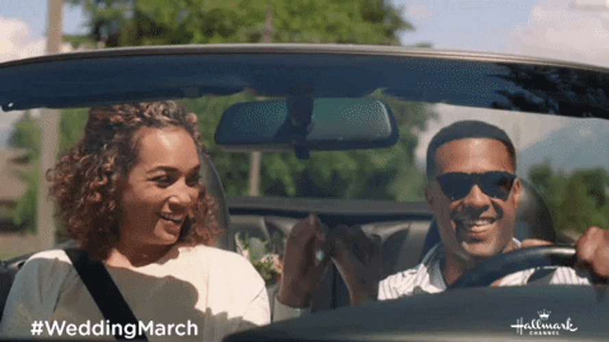 Pinky Promise While Driving GIF