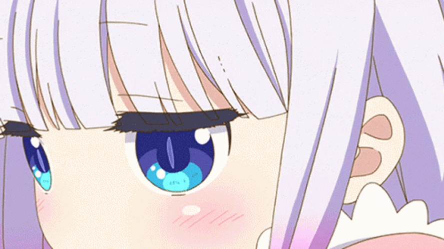 Pinned Down Kanna GIF