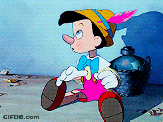 Pinocchio Confused Adorable GIF