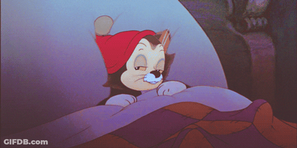 Pinocchio Figaro Cat Good Night GIF