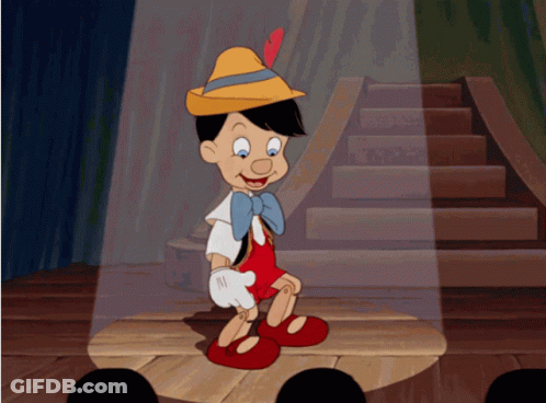 Pinocchio On Stage GIF