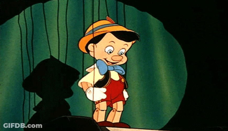 Pinocchio Puppet Dance GIF