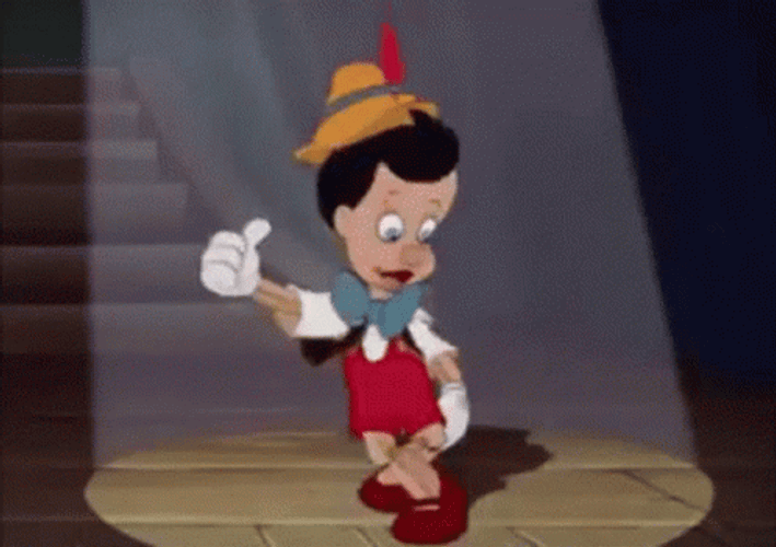 Pinocchio Tap Dance GIF
