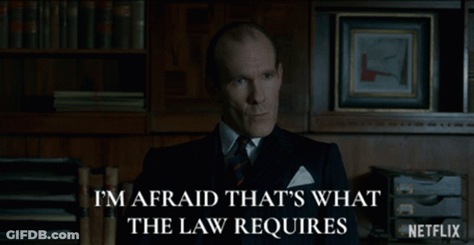 Pip Torren's Take About The Law GIF