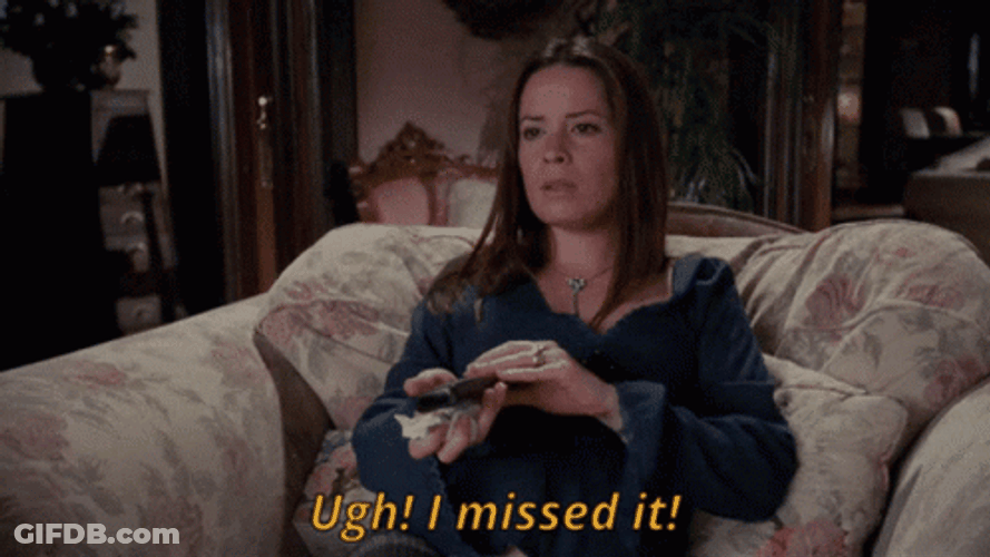 Piper Halliwell Missed It By That Much GIF