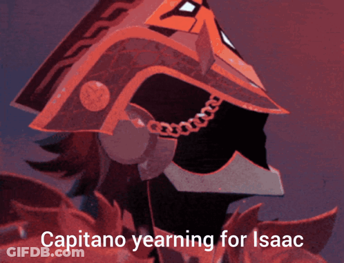 Pirate Capitano Yearning For Isaac GIF