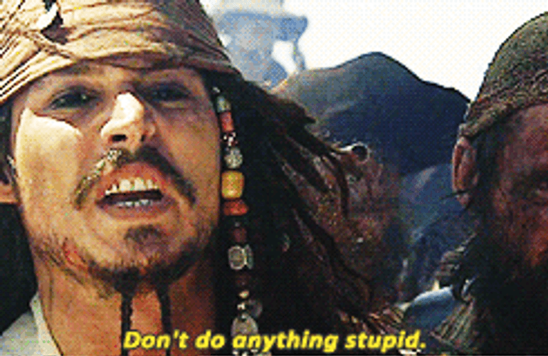 Pirate Captain Jack Sparrow GIF