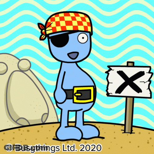 Pirate Cartoon Busythings Ltd GIF
