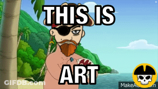 Pirate Cartoon This Is Art GIF