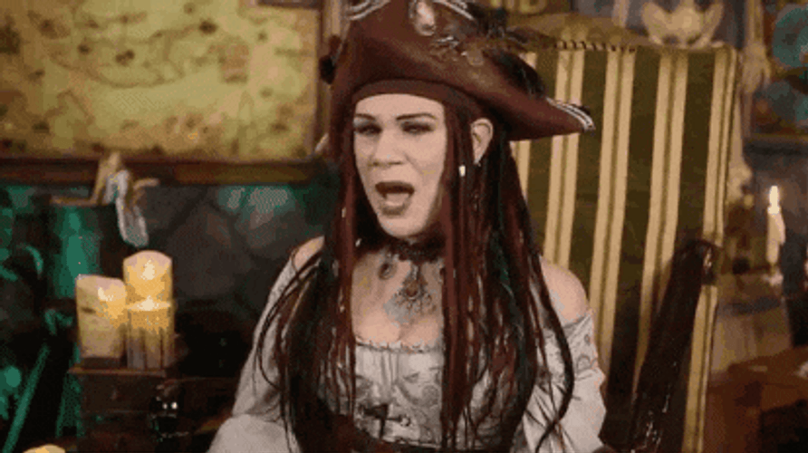 Pirate Girl Where's The Fun GIF