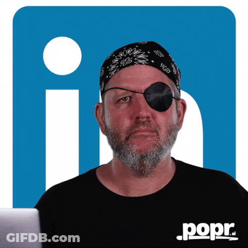 Pirate Linkedin GIF