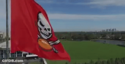 Pirate Ship With Skull In Stadium GIF