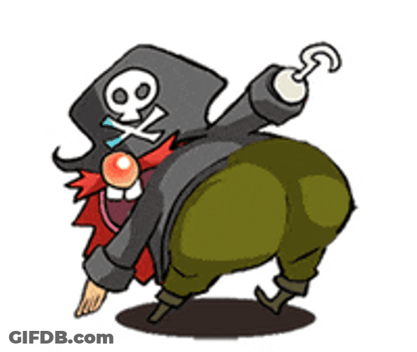 Pirate Slap Butt GIF