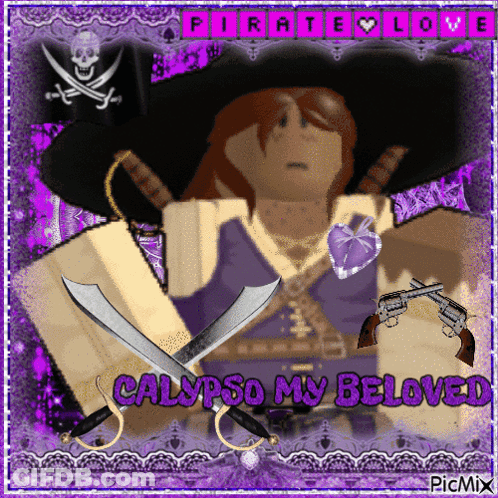 Pirate With Calypso My Beloved GIF