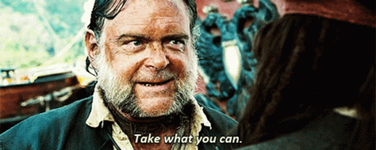 Pirates Of The Caribbean Jack Sparrow Arguing GIF