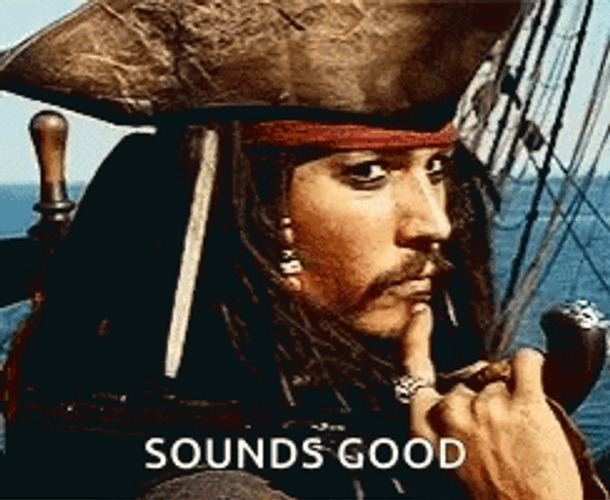 Pirates Of The Caribbean Sparrow Sounds Good GIF