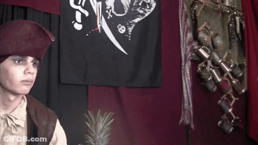 Pirates Ready To Raise Jolly Roger GIF