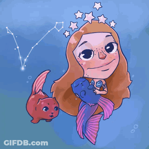 Pisces Mermaid GIF