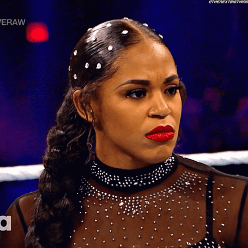 Pissed Off Bianca Belair GIF