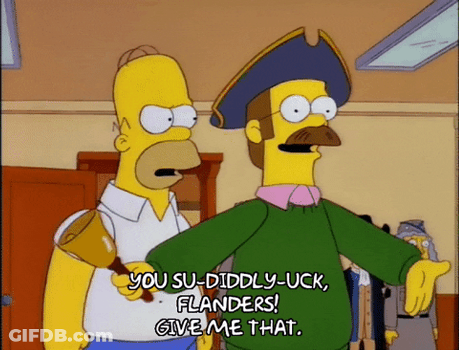 Pissed Off Homer Meme GIF