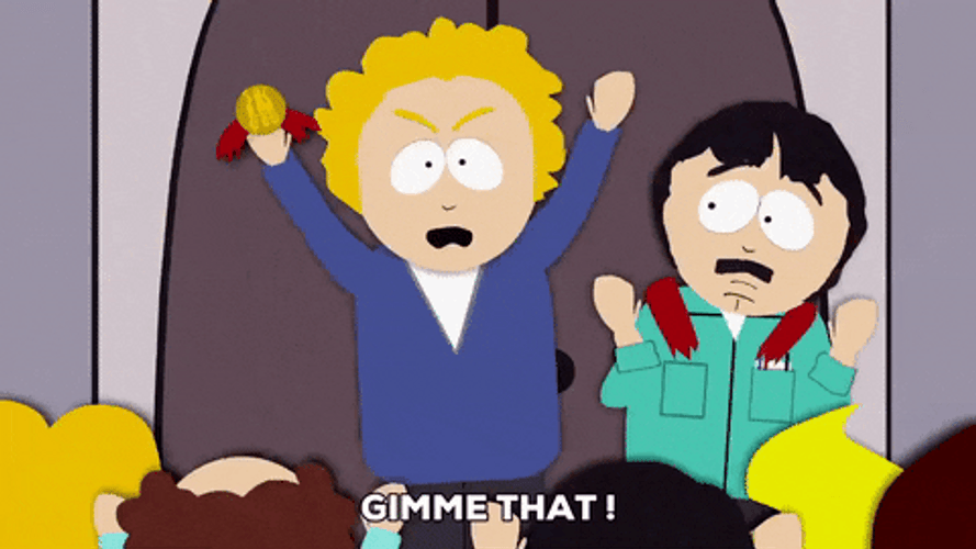 Pissed Off South Park Gimme That GIF