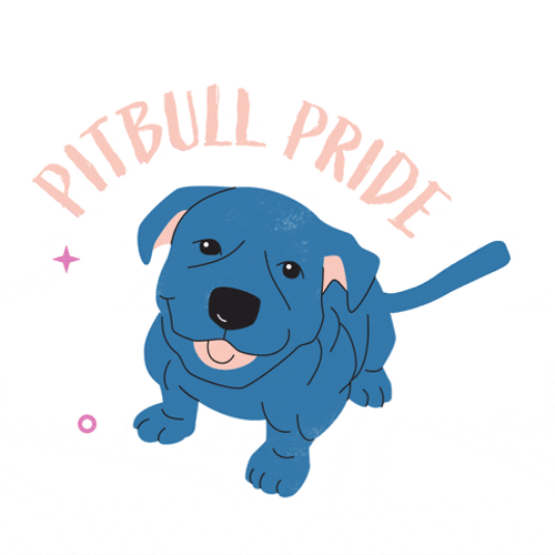 Pitbull Pride Cartoon GIF
