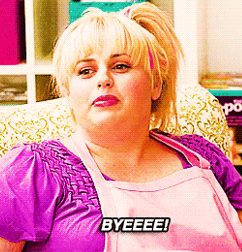 Pitch Perfect Rebel Wilson Bye GIF