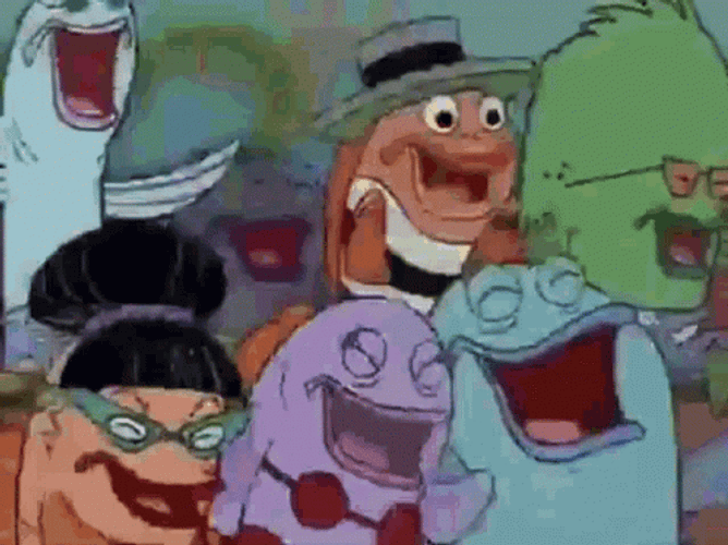 Pitiful Spongebob Walking GIF
