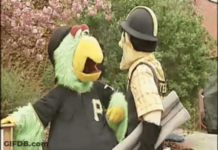 Pittsburgh Pirates Mascot GIF