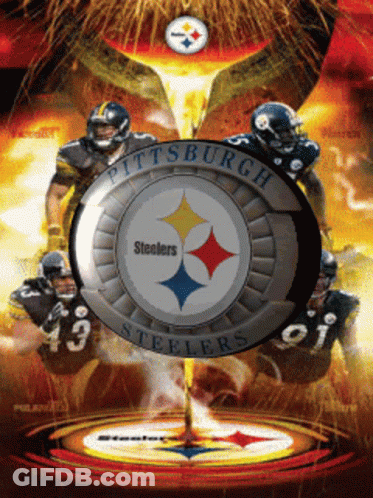 Pittsburgh Steelers Players 43 And 51 GIF