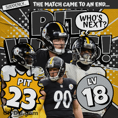 Pittsburgh Steelers Players Pit 23 And Lv 18 GIF