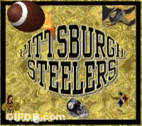 Pittsburgh Steelers Poster With Football GIF