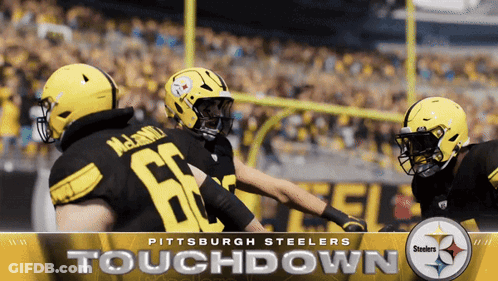 Pittsburgh Steelers Touchdown Poster GIF