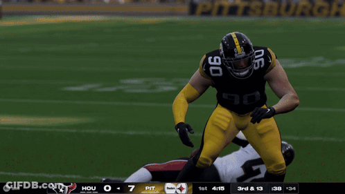 Pittsburgh Steelers Vs Houston Football Game GIF