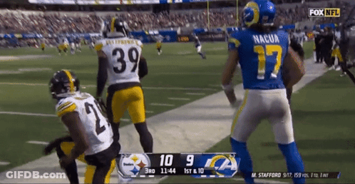 Pittsburgh Steelers Vs Los Angeles Rams On Fox NFL GIF