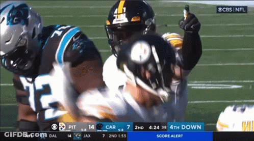 Pittsburgh Vs Carolina Panthers Football Game GIF