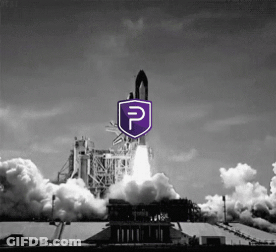 Pivx Rocket Launch GIF