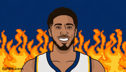 Pixel Art Bearded Man GIF