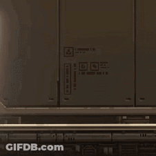 Pixel Art Blue Car With Driver GIF