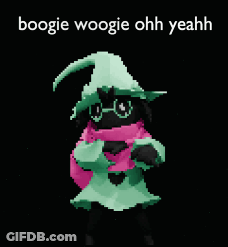 Pixel Art Boogie Woogie Ohh Yeahh GIF