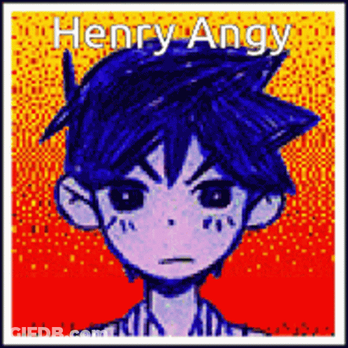 Pixel Art Boy Henry Angry GIF